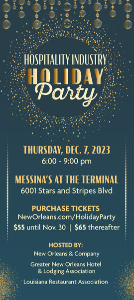Hospitality Industry Holiday Party 2023 Ticket