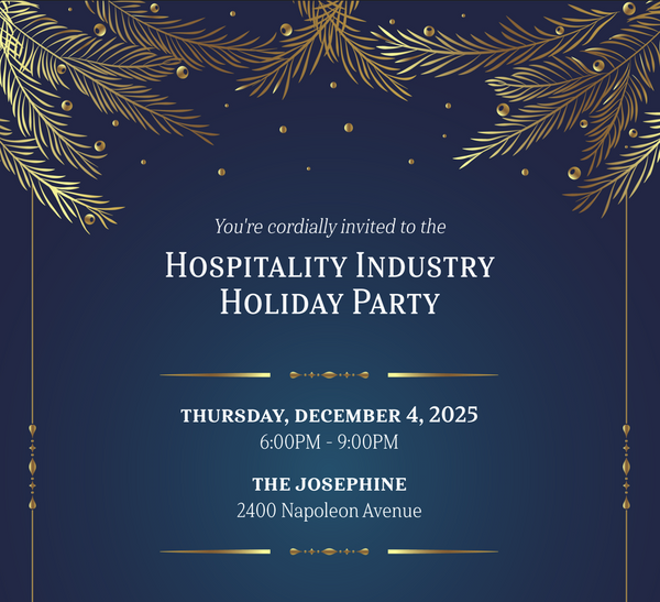 Hospitality Industry Holiday Party Tickets 2025
